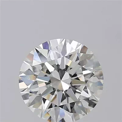 2.51ct F SI1 Rare Carat Ideal Cut Round Diamond