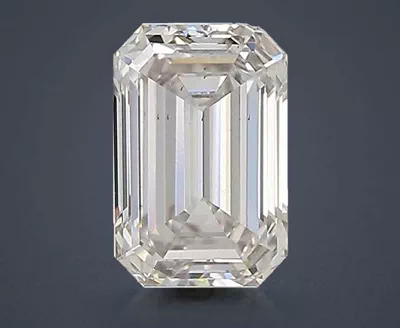 2.02ct K SI1 Rare Carat Ideal Cut Emerald Lab Grown Diamond