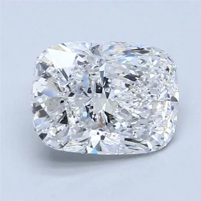 2.01ct D SI2 Rare Carat Ideal Cut Cushion Diamond
