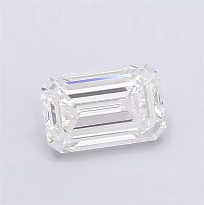 1.15ct D VVS2 Rare Carat Ideal Cut Emerald Lab Grown Diamond