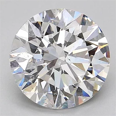 2.50ct F SI1 Rare Carat Ideal Cut Round Diamond