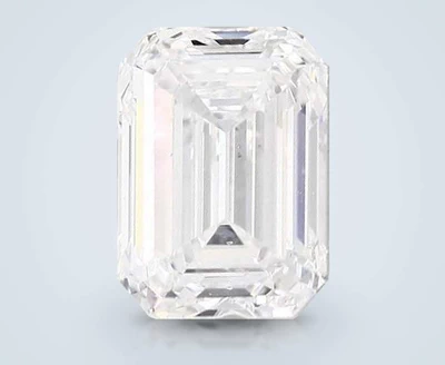 3.27ct E VS2 Rare Carat Ideal Cut Emerald Diamond