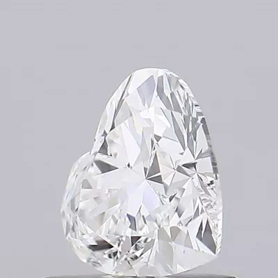 0.81ct E VVS1 Rare Carat Ideal Cut Heart Lab Grown Diamond