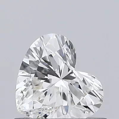0.57ct F VVS1 Rare Carat Ideal Cut Heart Lab Grown Diamond
