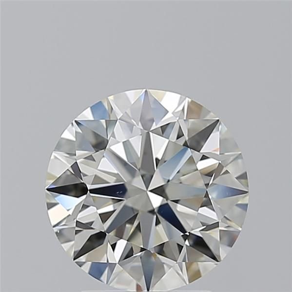 3.13ct J VS1 Rare Carat Ideal Cut Round Diamond