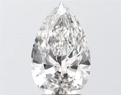 3.05ct I VS1 Rare Carat Ideal Cut Pear Lab Grown Diamond