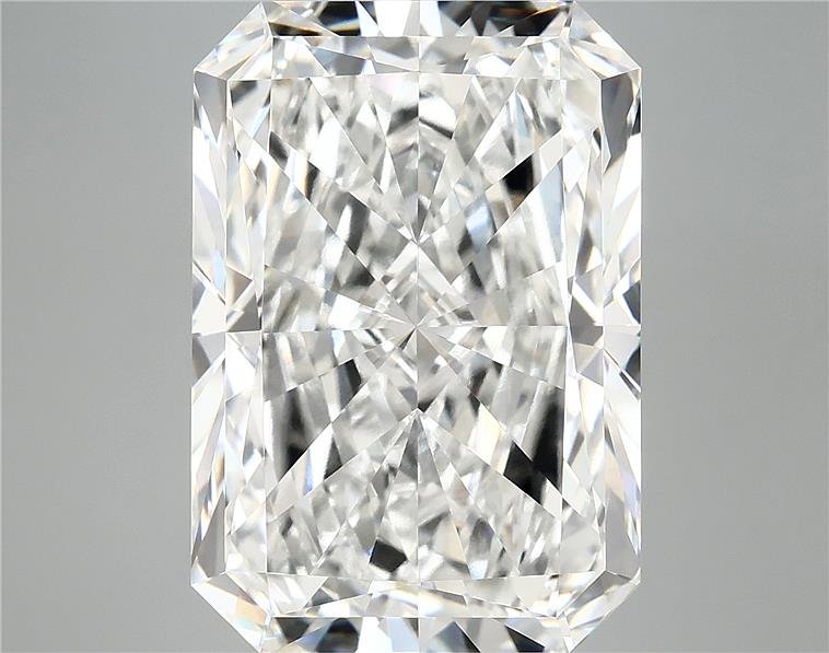 12.52ct F VVS2 Rare Carat Ideal Cut Radiant Lab Grown Diamond