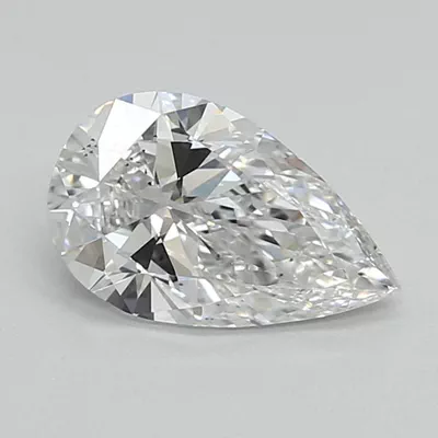 1.01ct E VS2 Rare Carat Ideal Cut Pear Lab Grown Diamond