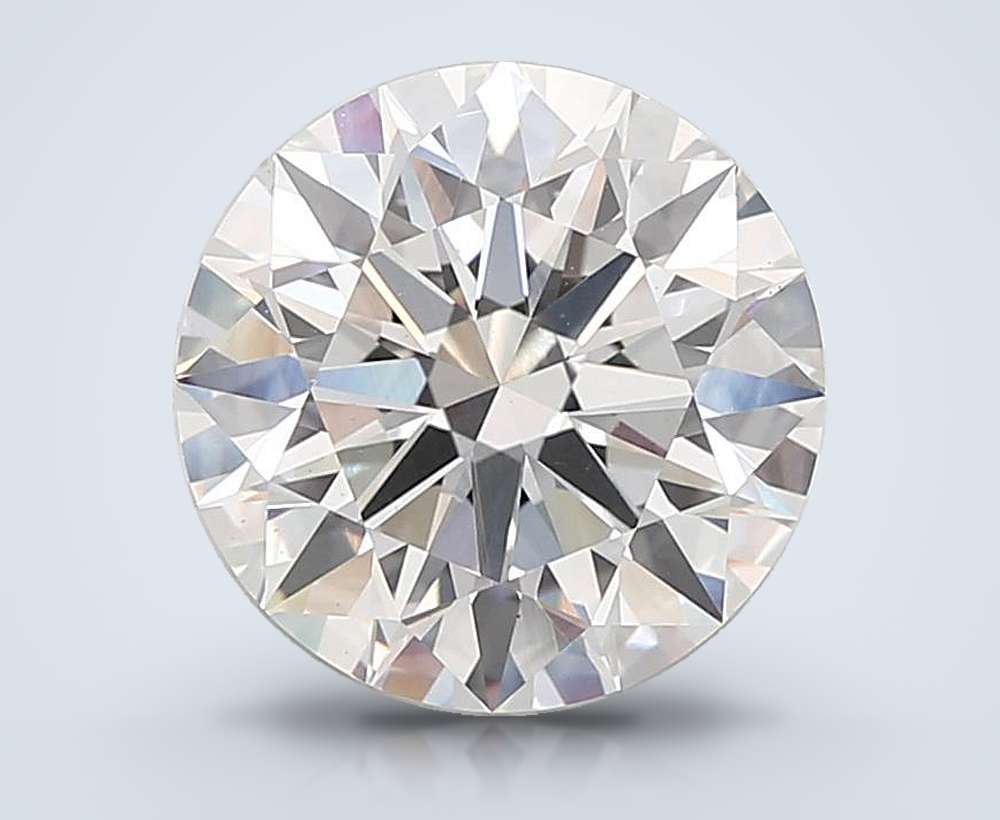 6.06ct E VS2 Rare Carat Ideal Cut Round Lab Grown Diamond