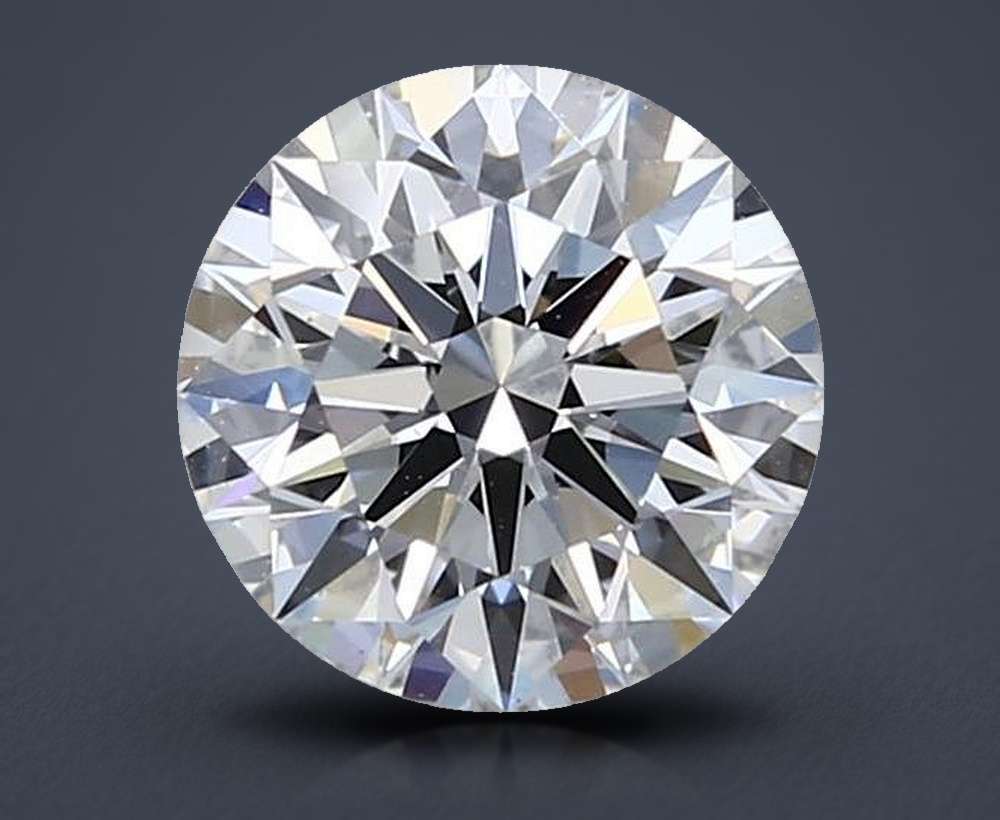 1.55ct E VVS2 Rare Carat Ideal Cut Round Lab Grown Diamond