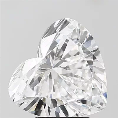 4.51ct D VVS2 Very Good Cut Heart Lab Grown Diamond