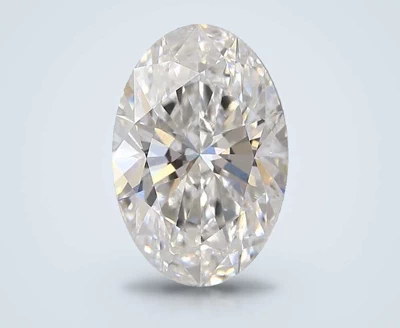 2.48ct D VS1 Rare Carat Ideal Cut Oval Lab Grown Diamond