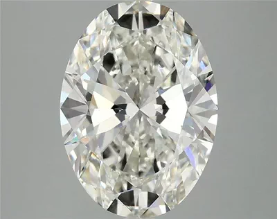 3.47ct H VS1 Rare Carat Ideal Cut Oval Lab Grown Diamond