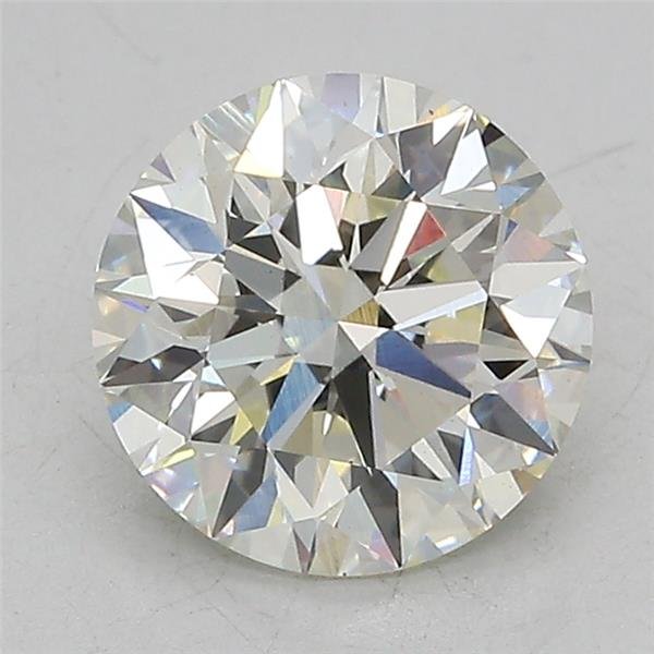 2.12ct J VS2 Excellent Cut Round Lab Grown Diamond