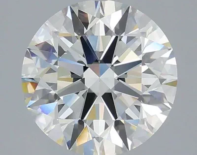3.47ct H VS2 Rare Carat Ideal Cut Round Diamond