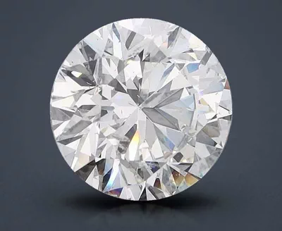 5.01ct J SI1 Rare Carat Ideal Cut Round Diamond