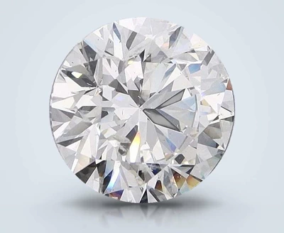 5.01ct J SI1 Rare Carat Ideal Cut Round Diamond