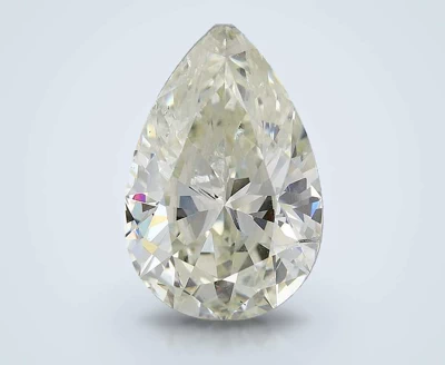 5.64ct K SI2 Rare Carat Ideal Cut Pear Diamond