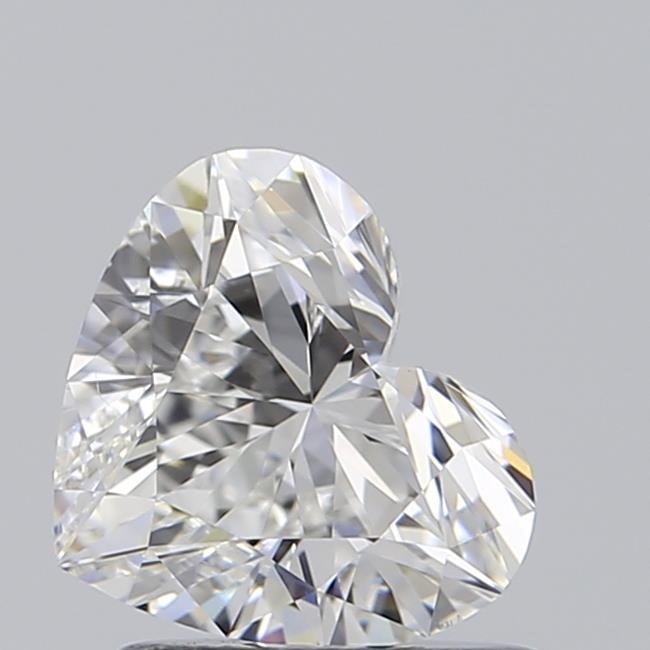 0.96ct E VVS2 Very Good Cut Heart Lab Grown Diamond