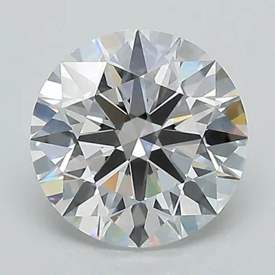 1.59ct D VVS2 Rare Carat Ideal Cut Round Lab Grown Diamond
