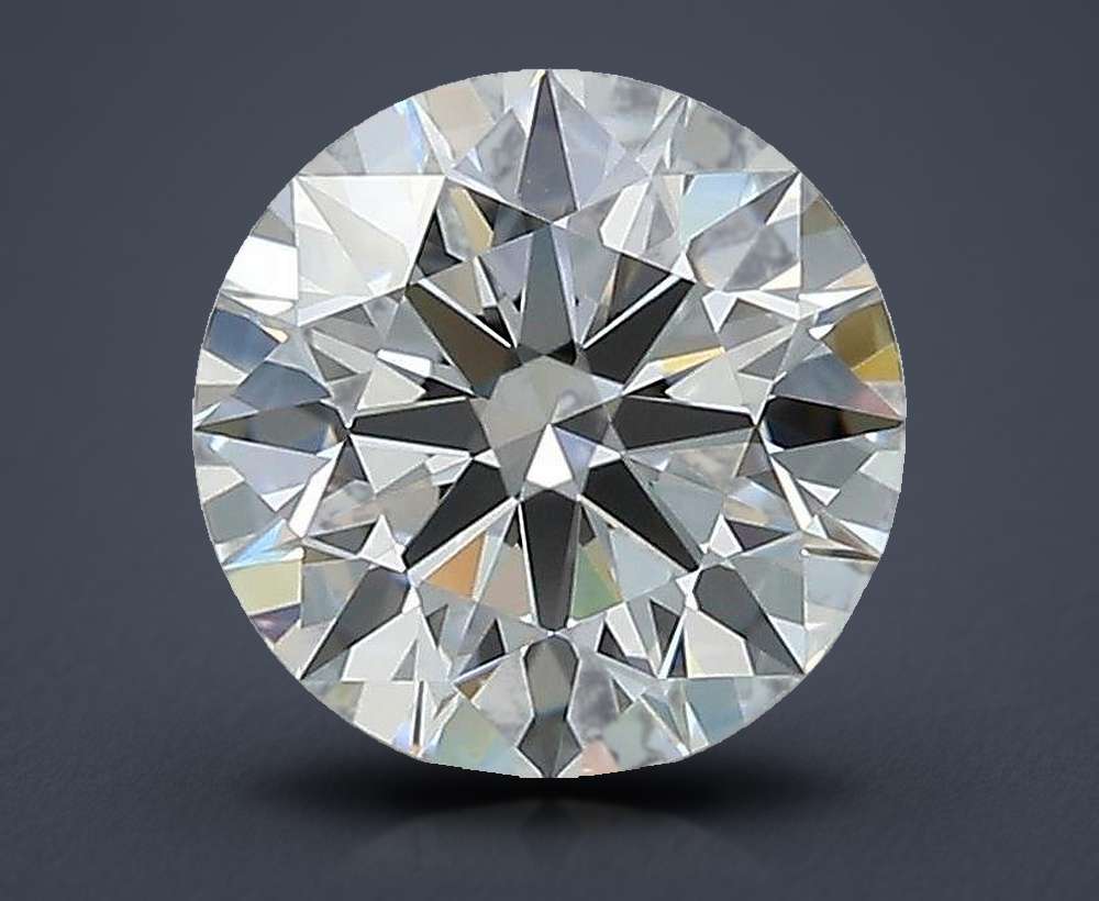 1.59ct D VVS2 Rare Carat Ideal Cut Round Lab Grown Diamond