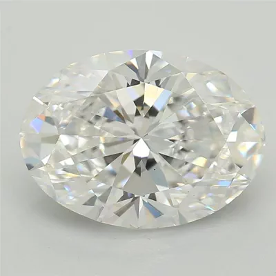 2.07ct D VS1 Rare Carat Ideal Cut Oval Lab Grown Diamond