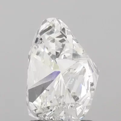 2.61ct E VVS1 Very Good Cut Heart Lab Grown Diamond