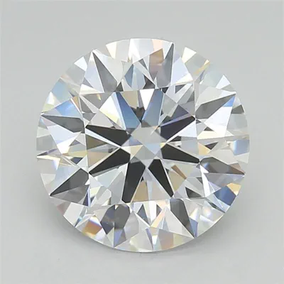 4.06ct D VVS1 Rare Carat Ideal Cut Round Lab Grown Diamond