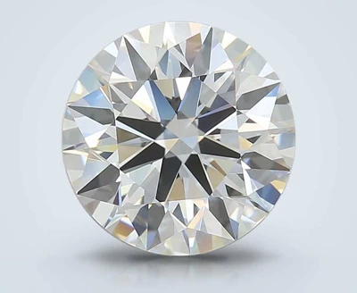 4.06ct D VVS1 Rare Carat Ideal Cut Round Lab Grown Diamond
