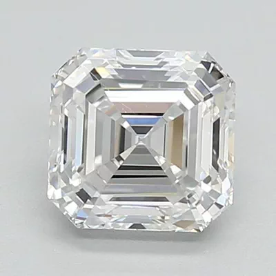 1.01ct E SI1 Rare Carat Ideal Cut Asscher Lab Grown Diamond
