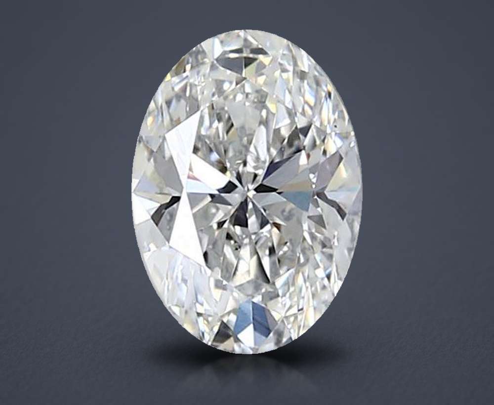 1.07ct G VS1 Rare Carat Ideal Cut Oval Lab Grown Diamond