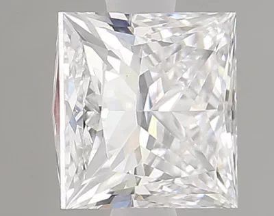 1.55ct D VVS2 Rare Carat Ideal Cut Princess Lab Grown Diamond