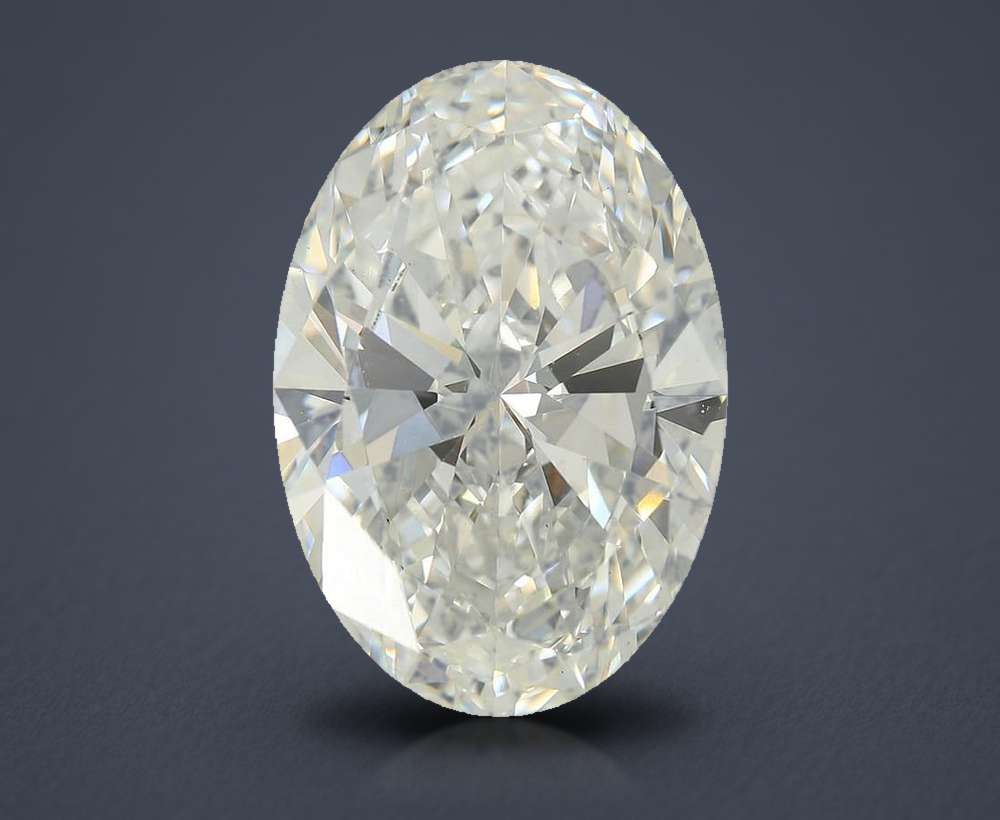 8.04ct E VS1 Very Good Cut Oval Lab Grown Diamond