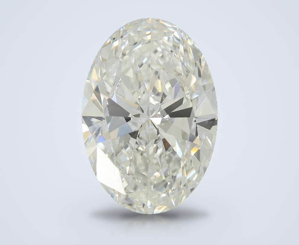 8.04ct E VS1 Very Good Cut Oval Lab Grown Diamond