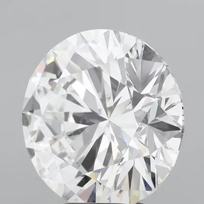 6.04ct E VVS1 Rare Carat Ideal Cut Round Lab Grown Diamond