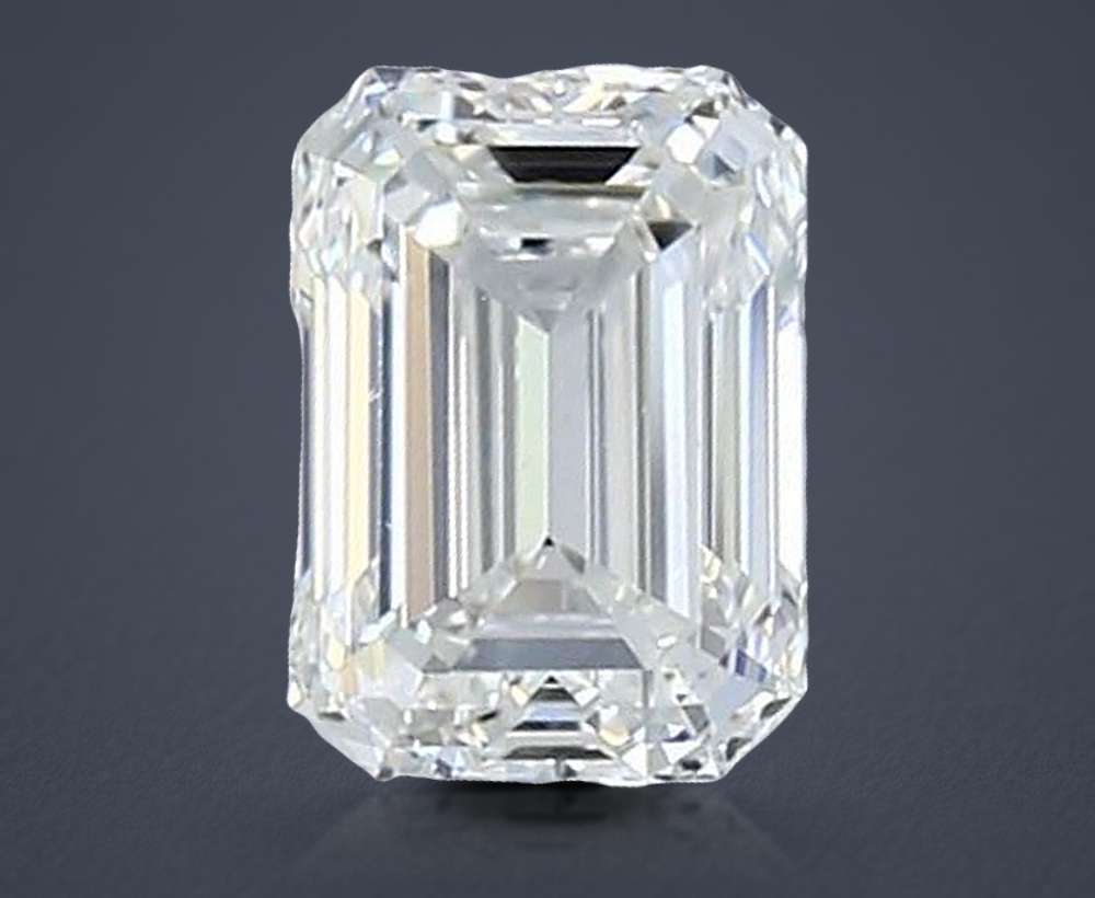 0.90ct G VS2 Rare Carat Ideal Cut Emerald Diamond