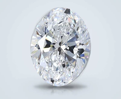 2.31ct D SI1 Rare Carat Ideal Cut Oval Diamond