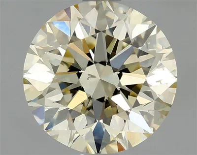 1.34ct K VS2 Rare Carat Ideal Cut Round Diamond