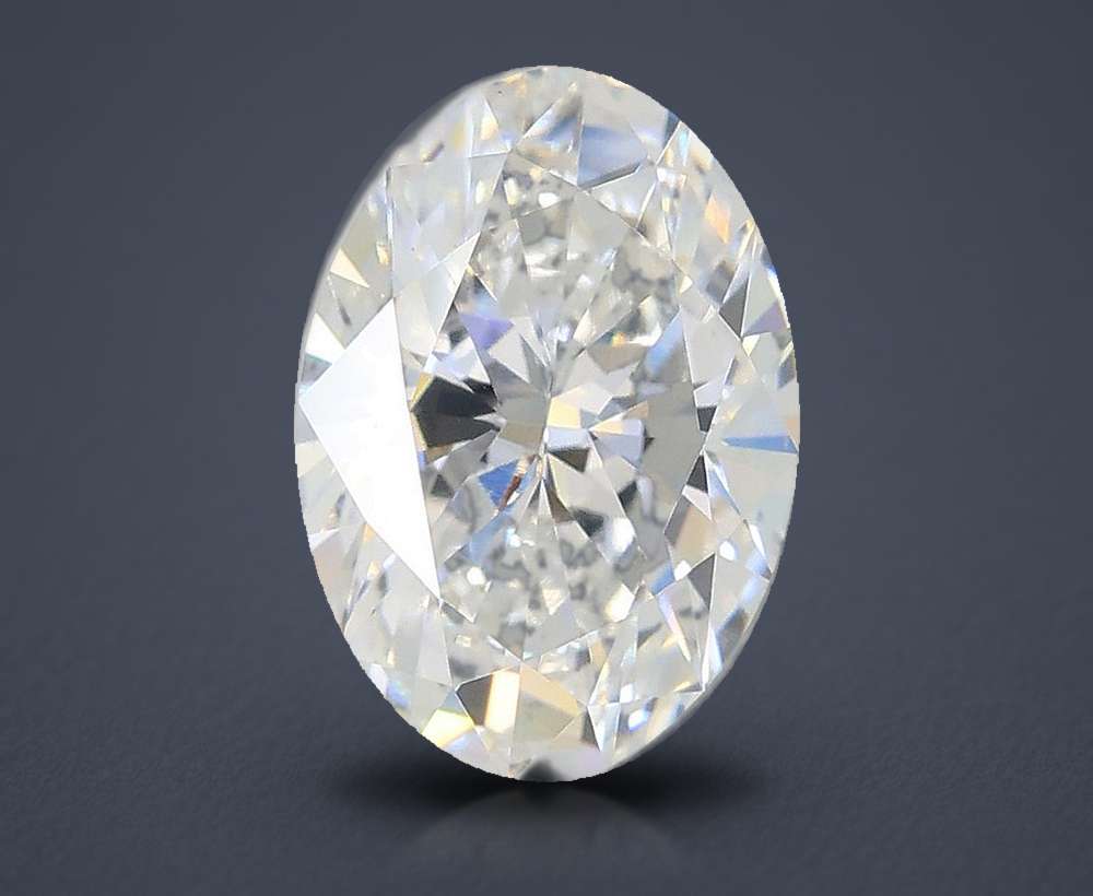 1.53ct D VVS2 Rare Carat Ideal Cut Oval Lab Grown Diamond