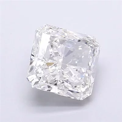 2.66ct D VVS1 Rare Carat Ideal Cut Radiant Lab Grown Diamond