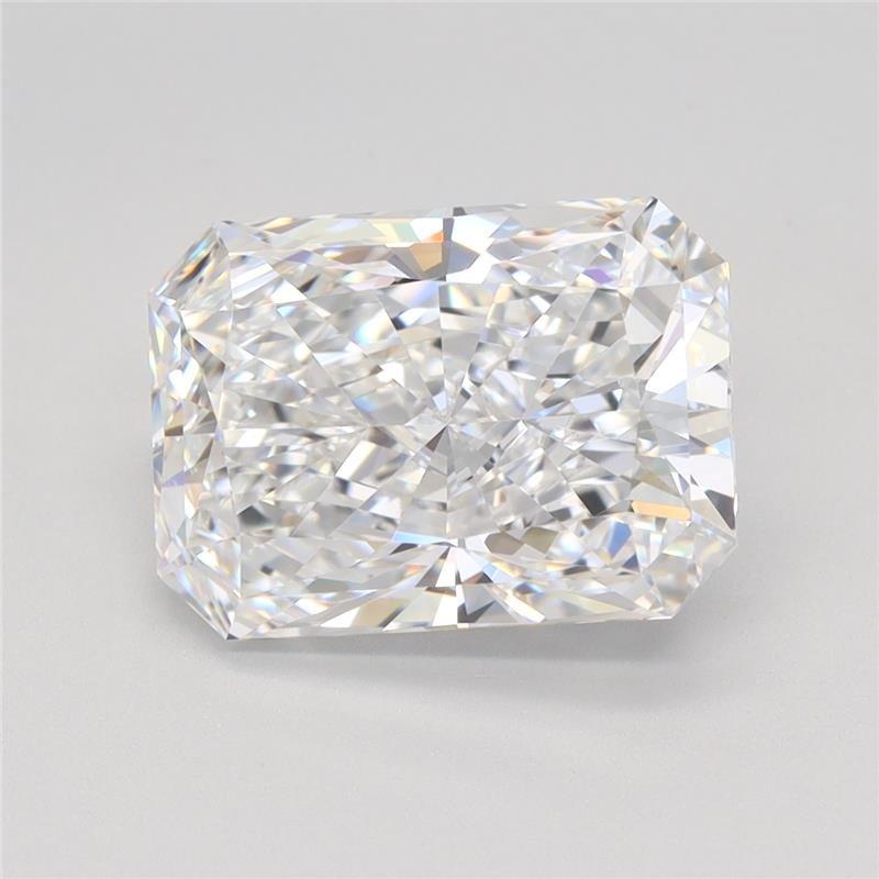 4.12ct E VVS2 Rare Carat Ideal Cut Radiant Lab Grown Diamond