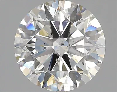 2.52ct I SI2 Rare Carat Ideal Cut Round Diamond