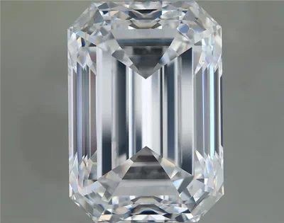 10.06ct D VVS1 Very Good Cut Emerald Diamond