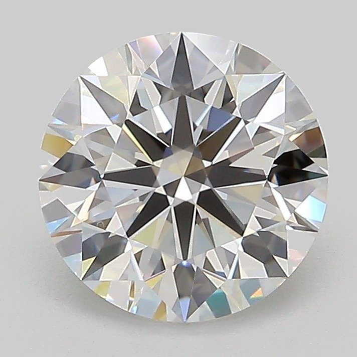2.04ct D VS1 Rare Carat Ideal Cut Round Lab Grown Diamond