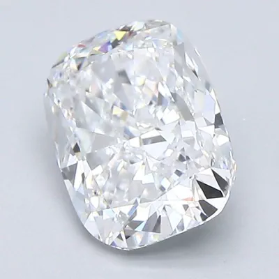 2.02ct E VS2 Rare Carat Ideal Cut Cushion Diamond