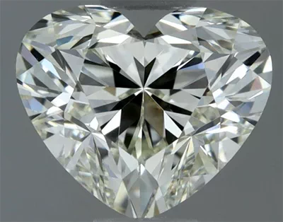 0.90ct K VVS2 Very Good Cut Heart Diamond