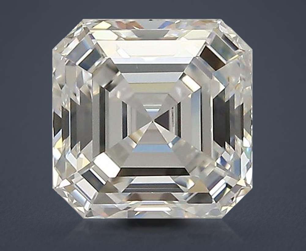 1.59ct E VVS2 Rare Carat Ideal Cut Asscher Lab Grown Diamond