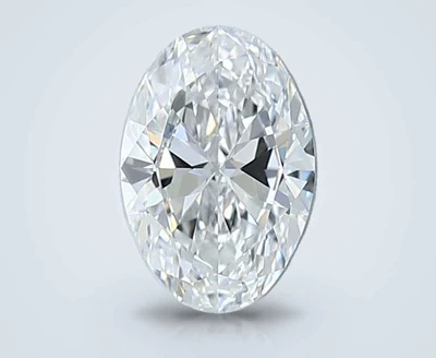 1.44ct D VVS2 Very Good Cut Oval Lab Grown Diamond