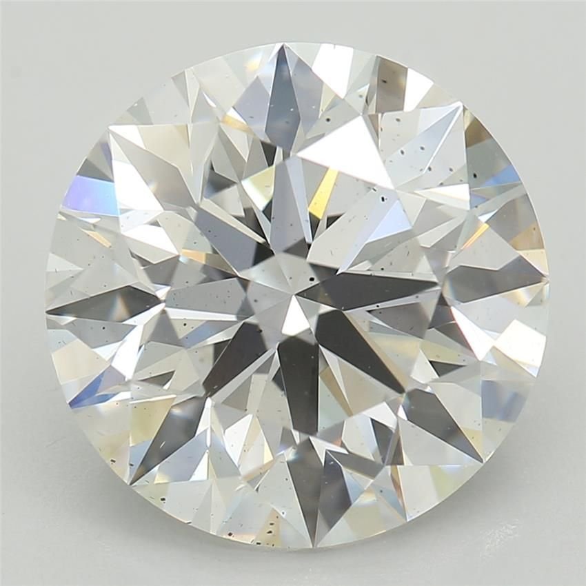 3.52ct E SI1 Rare Carat Ideal Cut Round Lab Grown Diamond