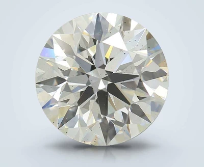 3.52ct E SI1 Rare Carat Ideal Cut Round Lab Grown Diamond